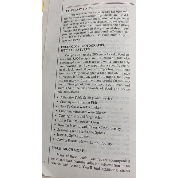 The Illustrated Encyclopedia Of American Cooking Hardcover Cookbook - Picture 4 of 5